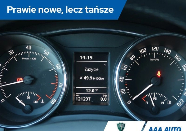 Skoda Superb cena 50000 przebieg: 121229, rok produkcji 2014 z Orzesze małe 326